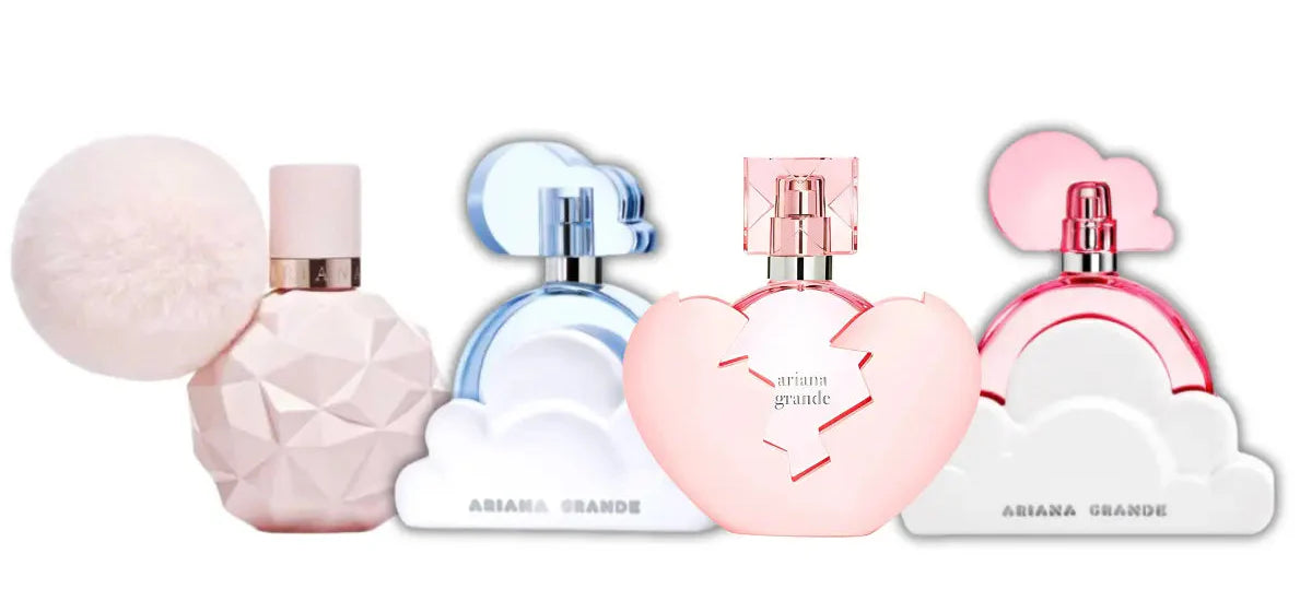Zestaw 4 perfum | Sweet Like Candy, Cloud, Cloud Pink, Thank u Next 100ml